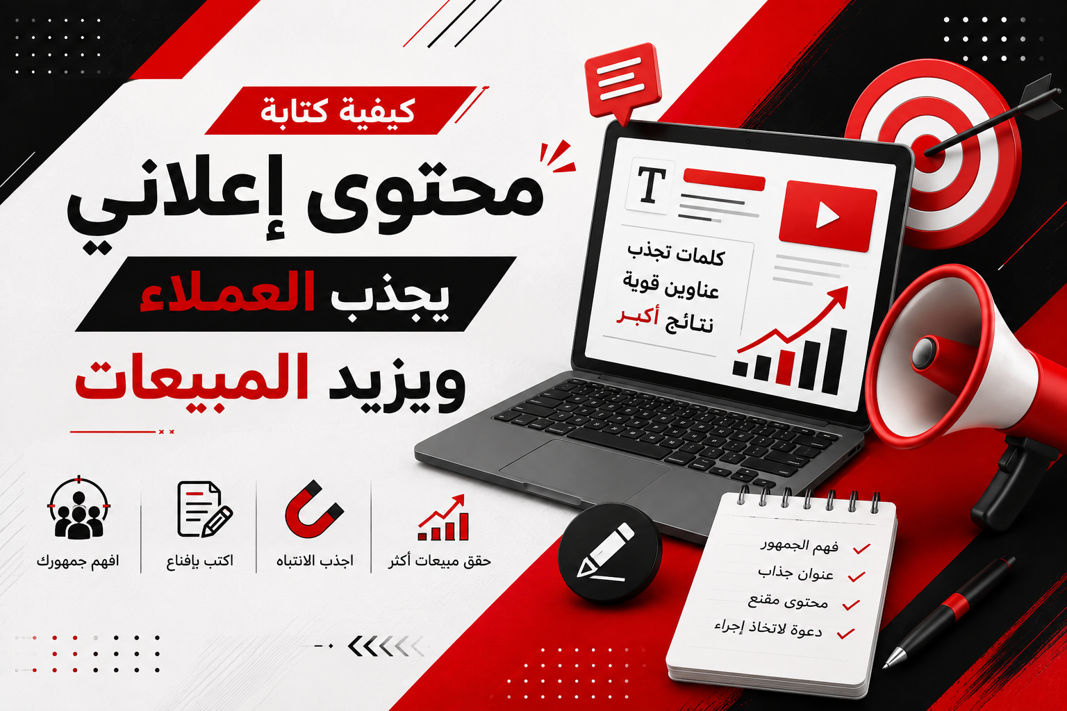 كتابة محتوى إعلاني
